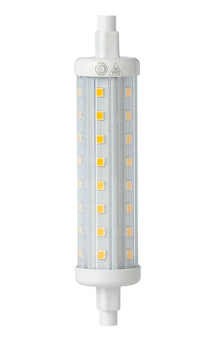 Lampara Led Reemplazo Cuarzo R7s 118mm 7w=75w 2700k Calido