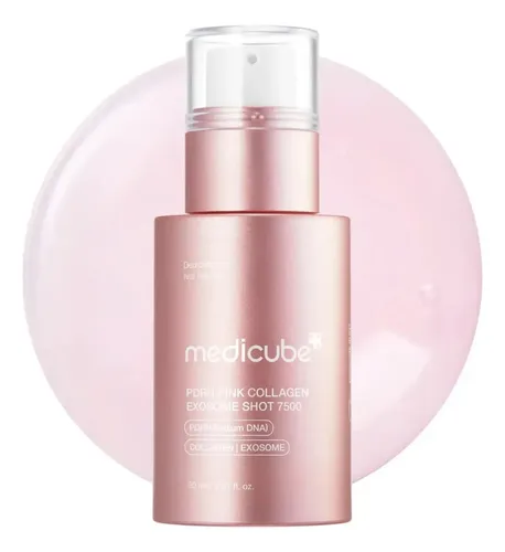 Sérum Medicube Pdrn Pink Collagen Exosome Shot 7500 - 30ml Rosa