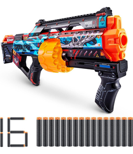 Pistola De Dardos X Shot Escopeta Skins Diseño Exclusivo