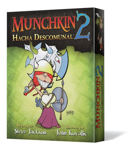 Munchkin 2 Hacha Descomunal - Juego De Mesa - Español