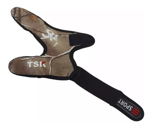 Dedal De Lance Neoprene Pesca Costa Casting Frontal Tsk