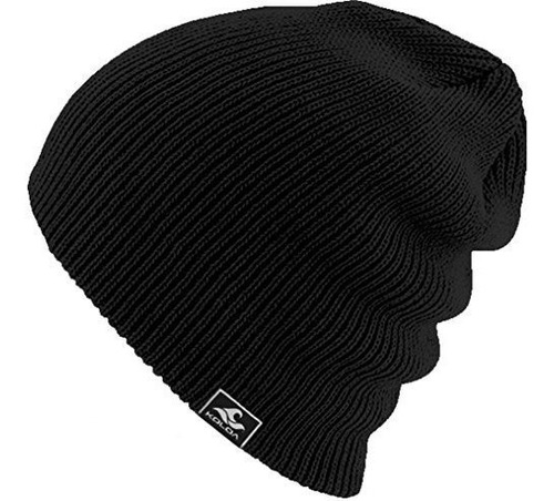 Koloa Surf Co. Suave Original Y Gorros Cosy - Negro.