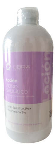 2 Locion Con Acido Salicilico + B3 500gr. - Libra Cosmetica