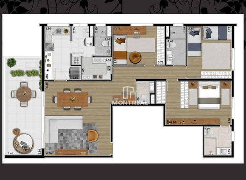 Imagem 17 de 22 de Apartamento À Venda, 132 M² Por R$ 1.821.600,00 - Alto De Pinheiros - São Paulo/sp - Ap2885