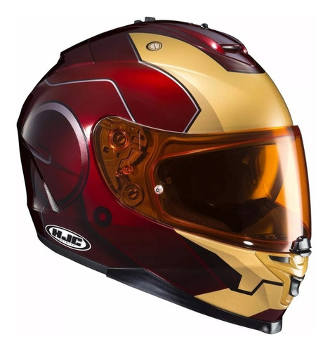 Casco Hjc Is-17 Marvel Iron Man S Original Moto Envio Expres | Meses sin  intereses