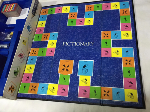 Pictionary Fabricado Por Mattel Juego Mesa 1997 (Usado)