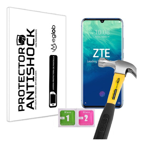 Protector De Pantalla Antishock Zte Axon 10s Pro 5g