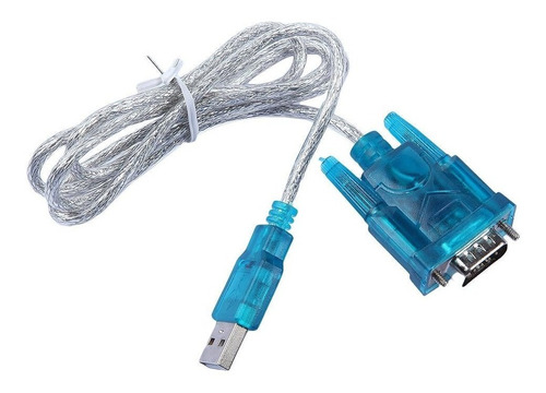 Imagen 1 de 3 de Cable Adaptador  Usb A Rs232 Puerto Serial Db9