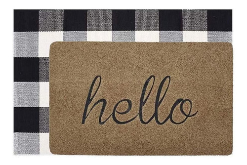 Welcome Doormat, Hello Mat - Alfombra Para Exteriores  Alfo