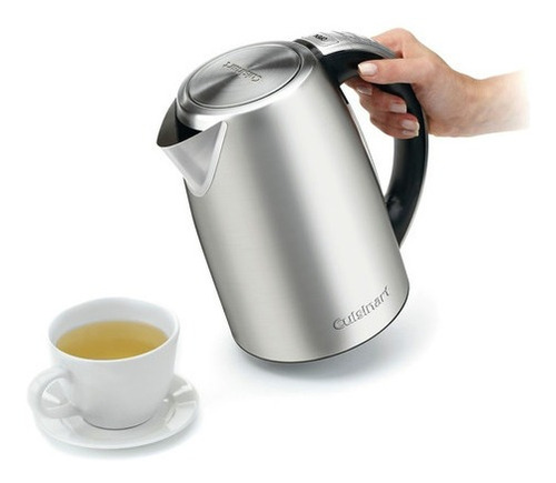 Imagen 2 de 3 de Tetera Eléctrica Programable Cpk-17 Cuisinart Gris