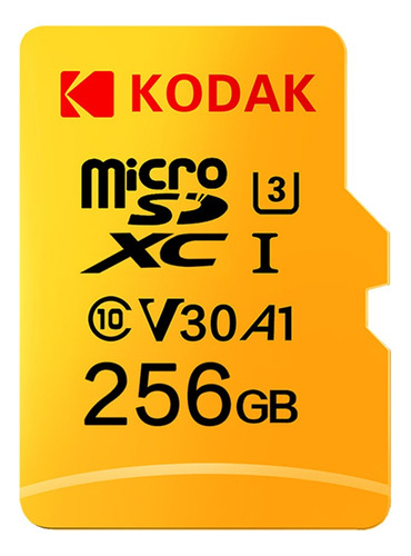 Tarjeta De Memoria Micro-sdxc Kodak 256 Gb U3 A1 V30