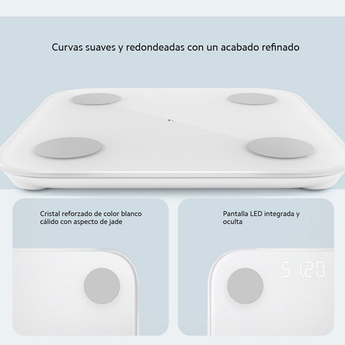 Xiaomi Mi Body Composition Scale 2, Báscula Smart Digital Bt