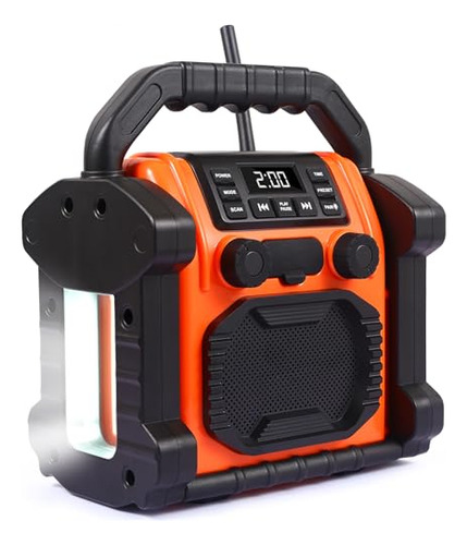 Pack Altavoz Bluetooth 30w Impermeable Para Obras Y Aventura