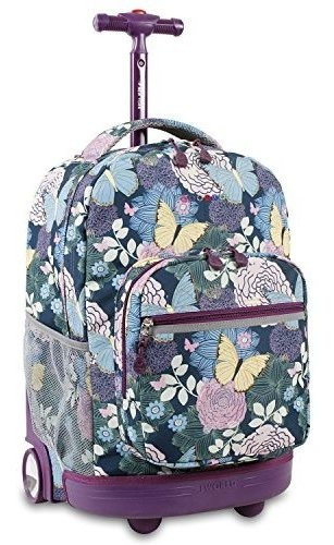 Mochila Con Ruedas J World New York Sunrise Secret Garden