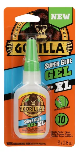 Gorilla Pegamento de madera, botella de 4 onzas, color madera natural,  paquete de 2 unidades