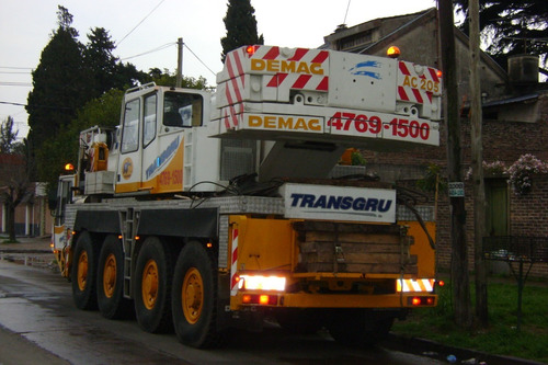 Grua Demag Ac 205, 80 Tn. Todo Terreno. Pluma 50 M + 17 M.