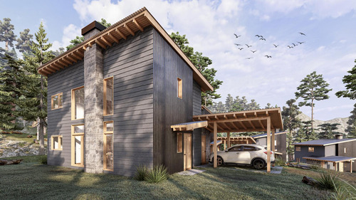 Venta Casa Vista Al Lago - 3 Dorm, 132m2 Cubiertos. Villa Correntoso, Villa La Angostura