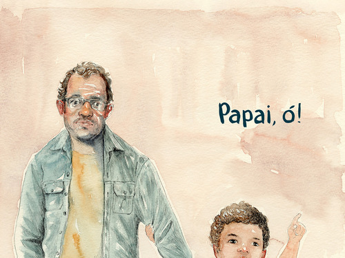 Papai, Ó!, De Marcelo Tolentino., Vol. 1. Editorial Pequena Zahar, Capa Mole Em Português, 2024
