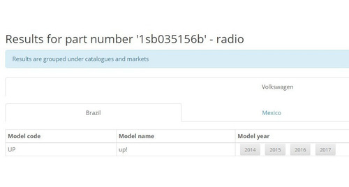 Imagem 3 de 9 de Promoção!!!! Radio Up Cross Original Volkswagen Novo Ultimo.