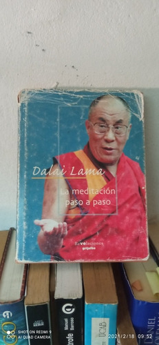 Libro La Meditación Paso A Paso. Dalai Lama (Usado)