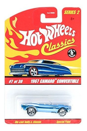 Hot Wheels Classics Series 2 1967 Camaro Convertible 62mis