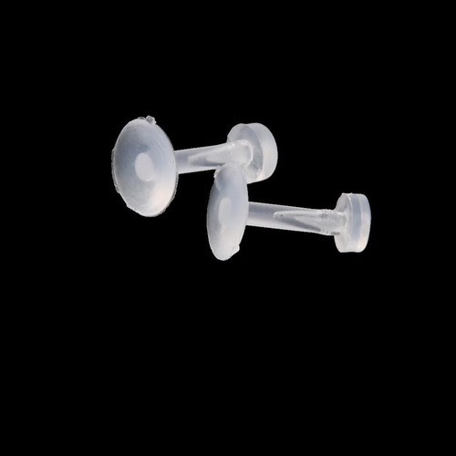 10pcs Joyería De Cuerpo De Acrílico Bares Retenedores