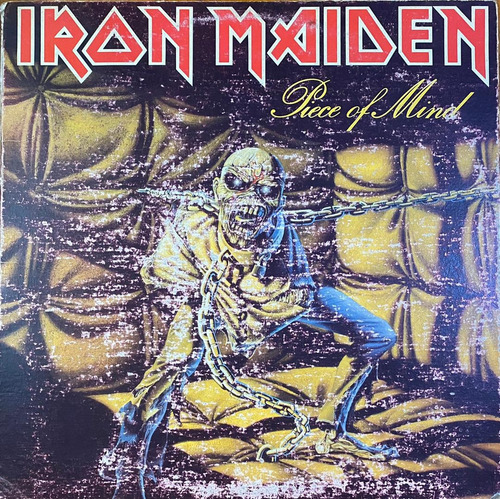 Disco Lp - Iron Maiden / Piece Of Mind. (1983)