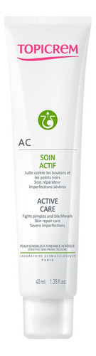 Topicrem Ac Gel Cuidado Activo - 40 Ml Anti Acné Effaclar Tipo de piel Pieles sensibles y pieles con tendencia acneica