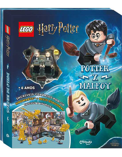LEGO Harry Potter - Potter x Malfoy, de es da Catapulta. Editora Catapulta, capa dura em português, 2023