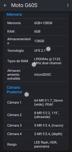 Imagen 6 de 9 de Celular Motog60s Azul Expectular! Como Nuevo! Accesorios