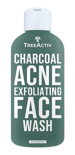 Enjuagues - Treeactiv Charcoal Acné Limpiador Facial Exfolia
