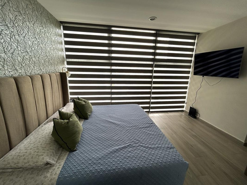 Departamento En Venta/renta A La Entrada De Querétaro Totalmente Amueblado Condominio Motto.