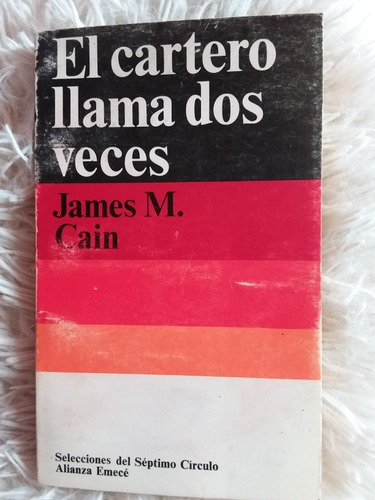 El Cartero Llama Dos Veces- James M Cain- 1973