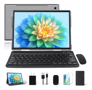 Tablet Android Hd Con 5g Wi-fi Y Teclado Y Ratón Y Funda