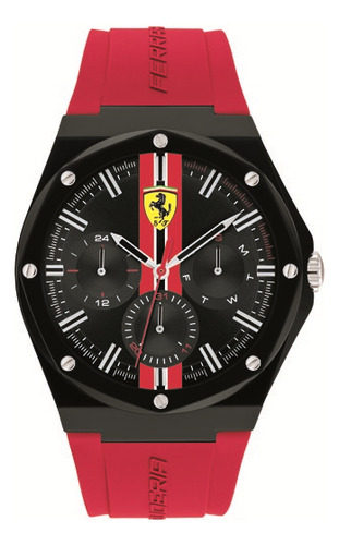 Reloj Ferrari Aspire Rojo 0830870 Para Hombre