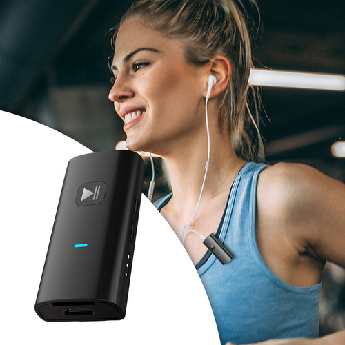 A Mini Clip Receptor Bluetooth For Auriculares Soporte Tf
