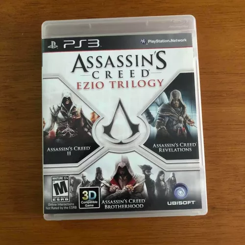 Assassins Creed Ezio Trilogy Ps3 #1 (Com Detalhe) (Jogo Mídia