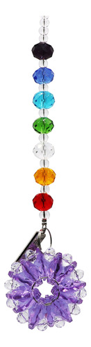 Vals & F Chandelier Crystal Prism Arco Iris Octogon Chakra 2