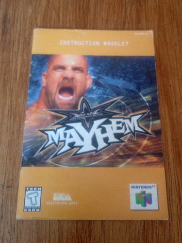 Manual Wwc Mayhem Nintendo 64