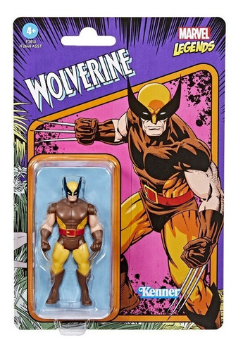 Figura Wolverine Kenner Marvel Legends 3.75 Pulgadas