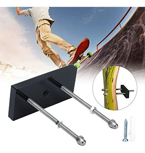 Porta Skate Vertical, Resistente; Compatible Con Tablas De S