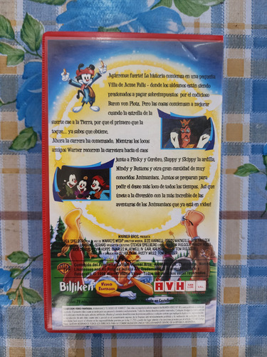 Pelicula Vhs Animaniacs El Deseo De Wakko (Usado)
