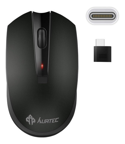 Aurtec Type C Wireless Mouse 2.4ghz Usb C Wireless Mice For 