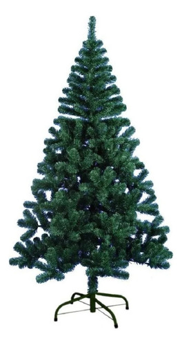 Árvore De Natal Pinheiro De Luxo 2,10m - 800 Galhos Verde 