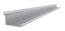 Comprar Zingueria Cenefa Para Techos Bajo Teja C30 Galvanizada 2mts