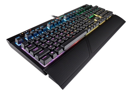 Teclado Gamer Corsair Strafe Mk.2 Rgb Cherry Mx Red Qwerty Negro Inglés Us (Reacondicionado)