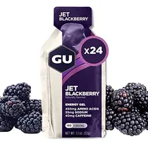 Comprar Gel Energético Gu Energy Original Jet Blackberry 24 Unidades