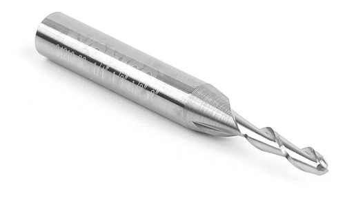 Cortador Vertical P. Bola Endmill 1/8 Hss Alta Velocidad 2f