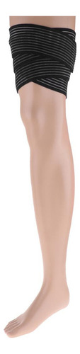 6 Rodillera Ajustable For Ejercicio, De Dolor Negro 200cm
