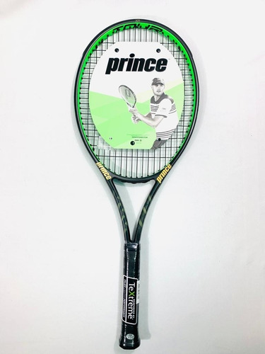 Raqueta Prince Tour 100p Txt2 (swtc) Color Negro/Verde Tamaño del grip 3 (4 3/8)